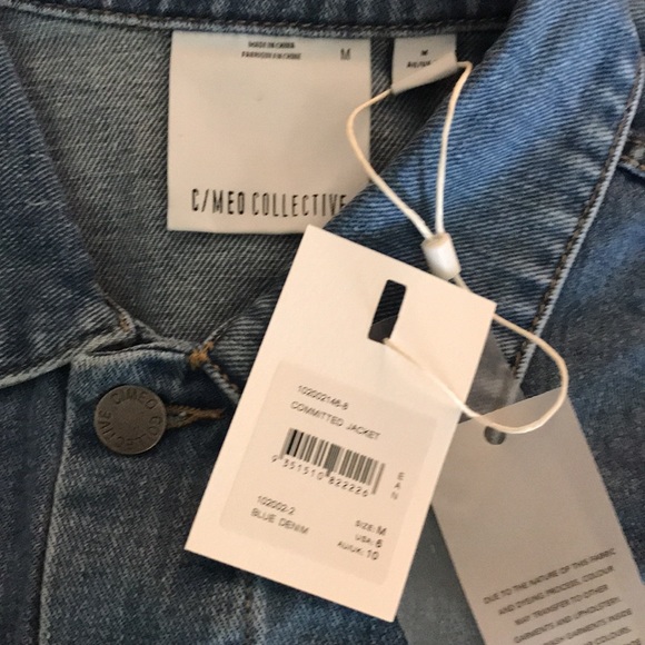 C/MEO Collective Committed Jacket Denim Blue - Picture 15 of 16